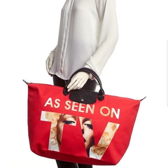 Longchamp x Jeremy Scott As Seen On TV Large Bag - Picture 2 of 8